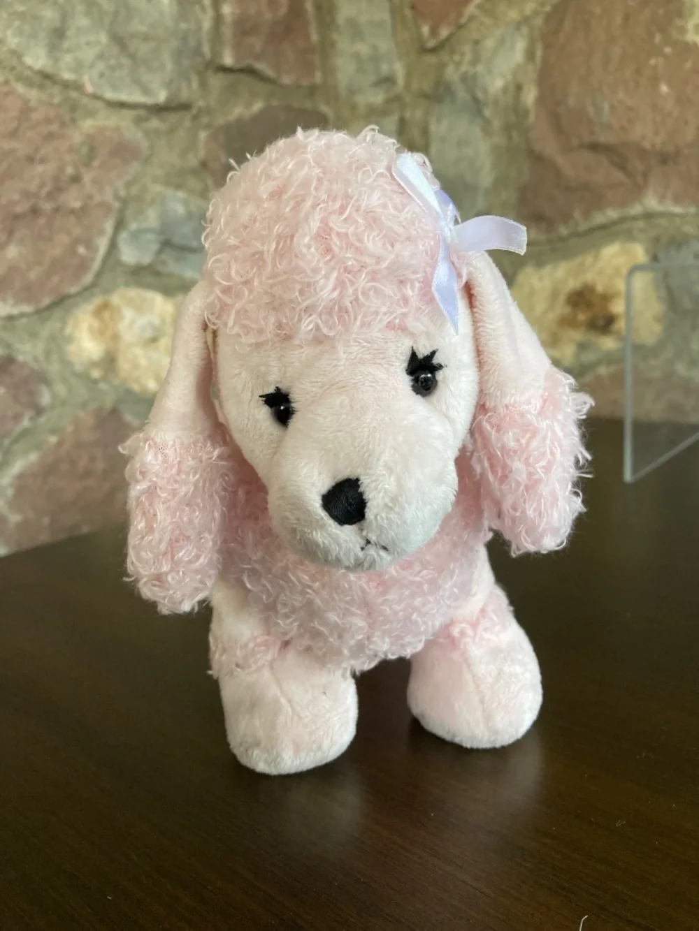 🐩 GANZ Plush Poodle Purse Pink